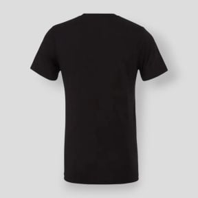T-shirt unisexe Triblend Crew Neck noir - Bella&Canvas