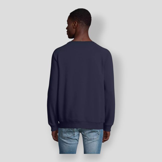 Unisex sweater ronde hals Space - French Marine - Sol's