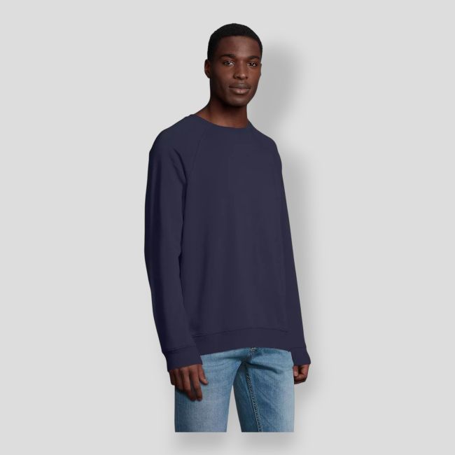 Unisex sweater ronde hals Space - French Marine - Sol's