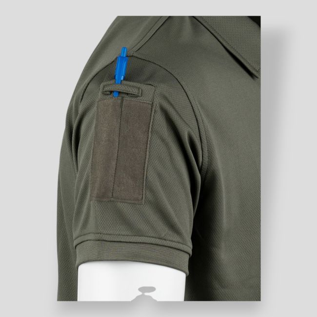 Polo taktyczne Quick Dry z zamkiem - Ranger Green - 101 Inc