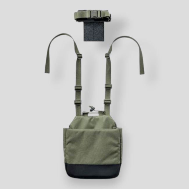 Modułowe wsparcie dla kołczanu Molle - Olive Green - Tasmanian Tiger