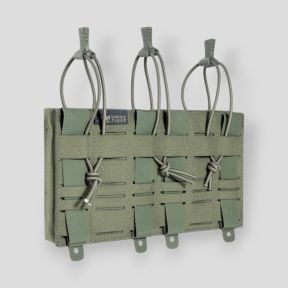 Porte-chargeur triple MKIII BEL pour M4 - Vert Olive - Tasmanian Tiger