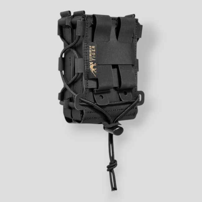 Porta-carregador aberto para espingardas de assalto multicalibres Anfibia - Preto - Tasmanian Tiger