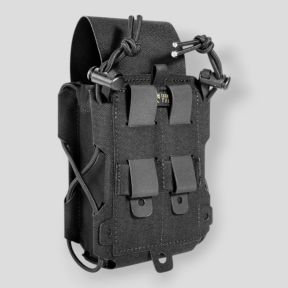 Bolsa universal M (porta cargadores, GPS, radio, ...) - Negro - Tasmanian Tiger