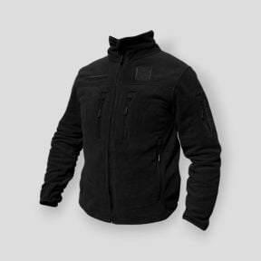 Schwarze Fleecejacke FITTE - Patrol Equipement