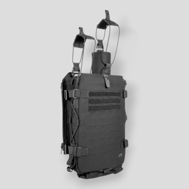 Gear-Tasche für Plattenträger mit Reißverschluss - Schwarz - Tasmanian Tiger