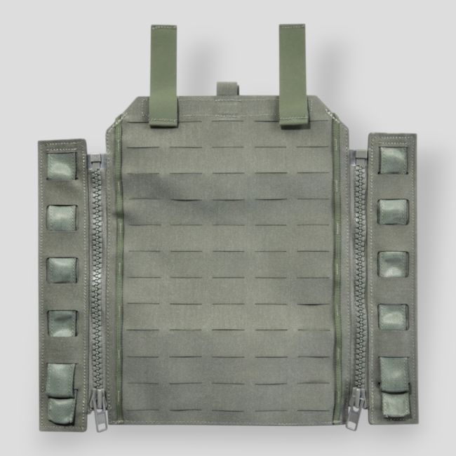 Panneau modulaire avec zip - Stone Grey Olive - Tasmanian Tiger