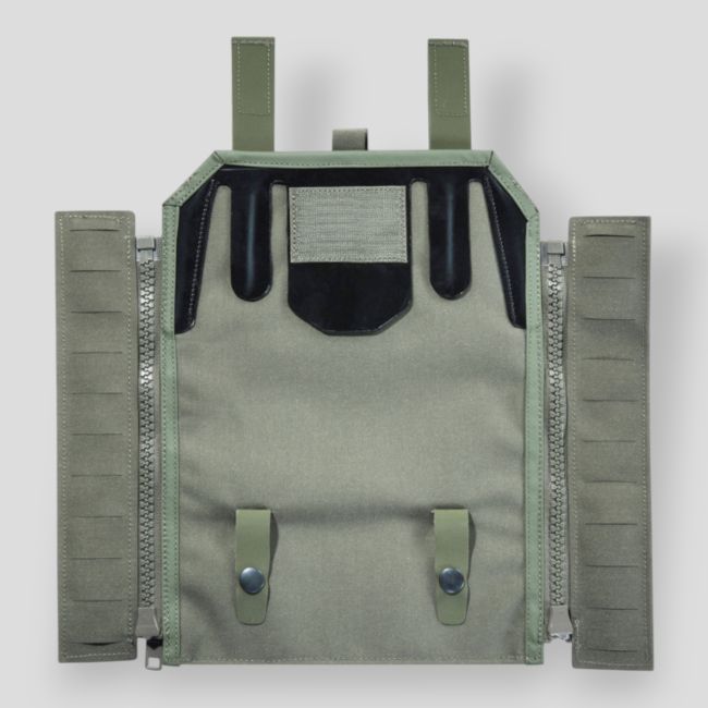 Modulair paneel met rits - Stone Grey Olive - Tasmanian Tiger