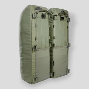 Conjunto de 2 bolsos adicionais de 23L para mochila - Verde Oliva - Tasmanian Tiger
