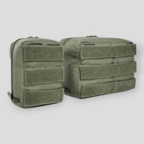 Lote de 2 bolsillos multiusos con velcro - Verde Oliva - Tasmanian Tiger