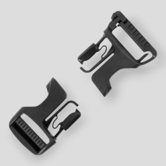 Set de 2 hebillas SR25 Safety Herma - Negro - Tasmanian Tiger