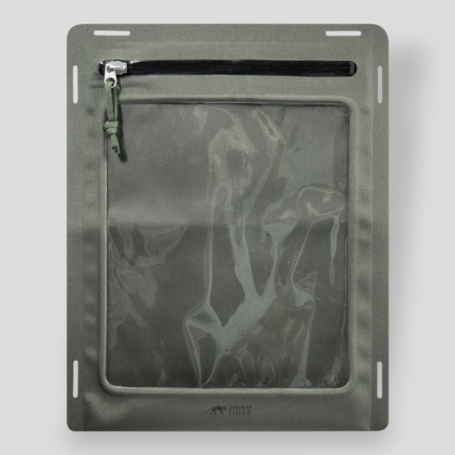 Funda para tablet A4 resistente al agua - Stone Grey Olive - Tasmanian Tiger