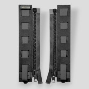 Set di 2 zip modulari per giubbotto portapiastre - Nero - Tasmanian Tiger