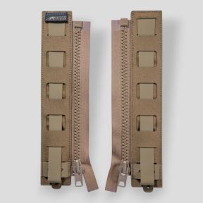 Ensemble de 2 zips modulaires pour gilet porte-plaques - Coyote - Tasmanian Tiger