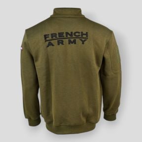 Giacca felpa French Army - Kaki - Ares