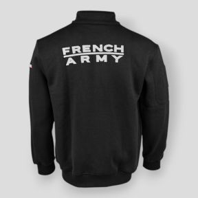 Casaco moletom French Army - Preto - Ares
