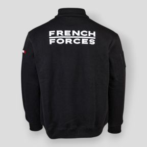 Chaqueta sudadera French Forces - Negro - Ares