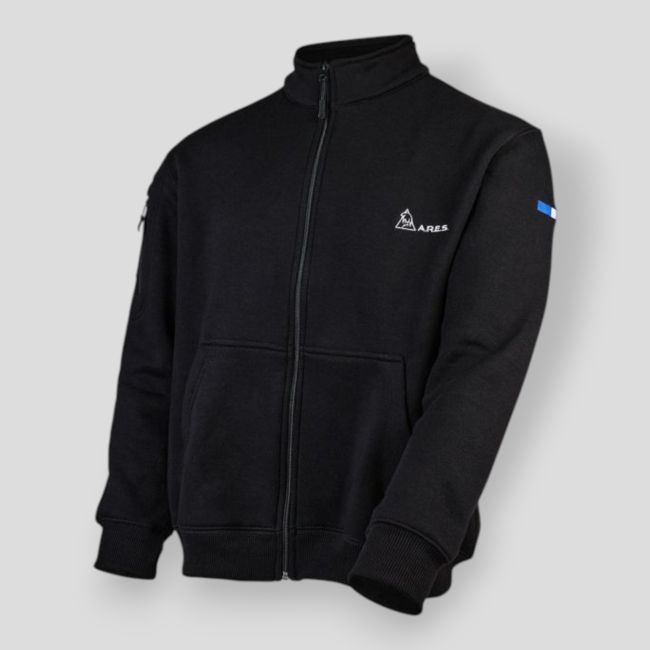 Chaqueta sudadera French Forces - Negro - Ares