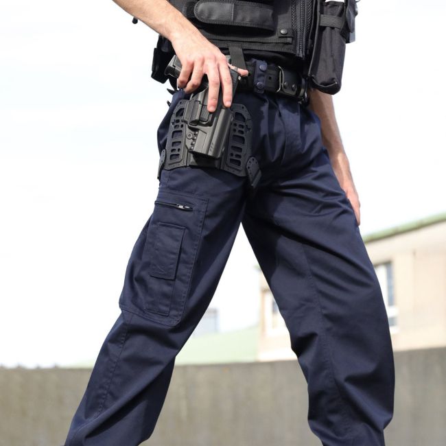 Antistatische mat Guardian broek - Marineblauw - GK