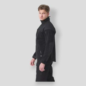 Classic Army Jacke - Fleece - Schwarz - Helikon