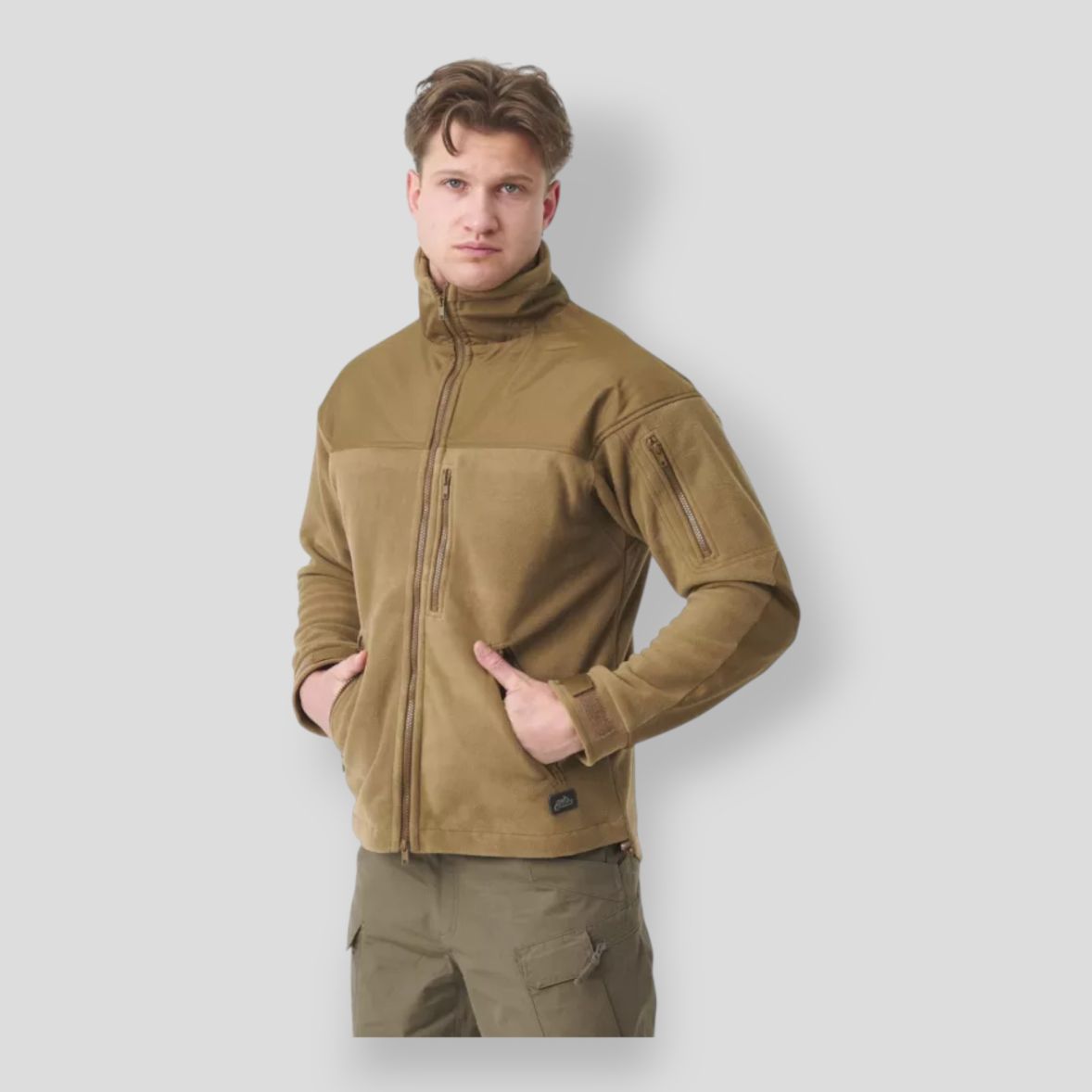 classic army jacket - fleece - coyote - helikon