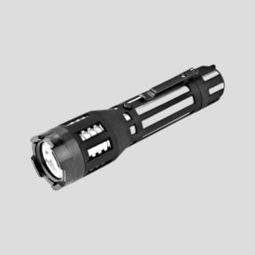 Linterna LED shocker (130 lúmenes) - Plata - Piranha