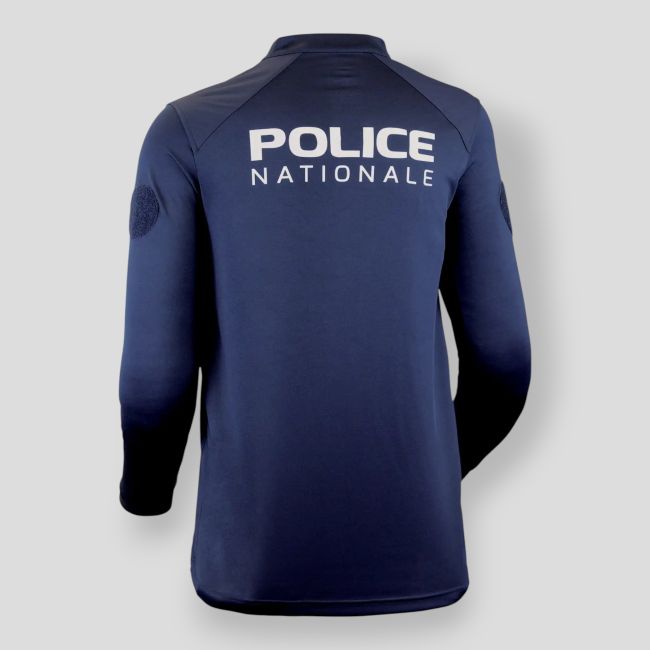 Polo Długie Rękawy Policja Narodowa - Granatowe - GK