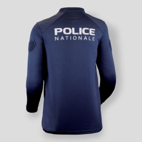 Polo Manches Longues Police Nationale - Marine - GK