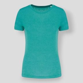 T-Shirt Damen Triblend Sport HeatherTurquoise - Proact