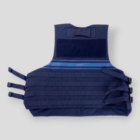 Schutzhülle für kugelsichere Weste Raid mit Molle-Schlaufen Stadtpolizei - Marineblau - Patrol Equipement