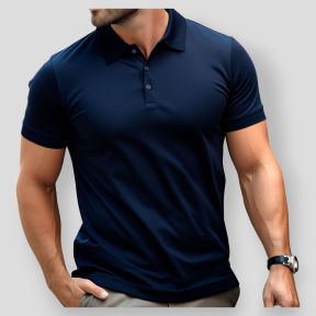 Kurzarm-Polo - Marineblau - Patrol Equipement