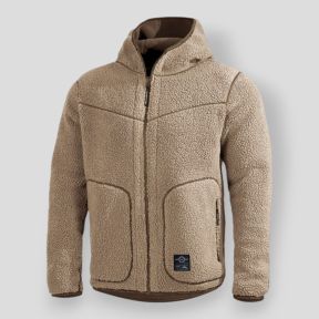 Chaqueta sherpa reversible Ianos - Khaki/RAL7013 - Pentagon