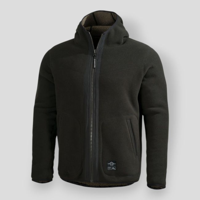 Giacca sherpa reversibile Ianos - RAL7013/Nero - Pentagon