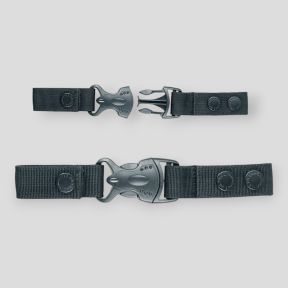 Helmhalter aus Polyester - Schwarz - Patrol Equipement