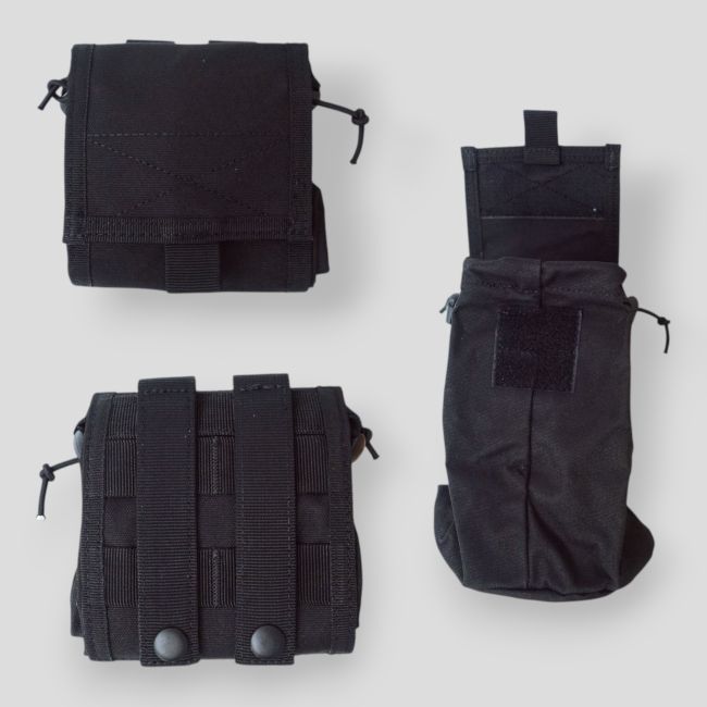 Molle leegtasche - Zwart - Patrol Equipement