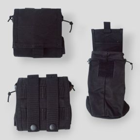 Molle leegtasche - Zwart - Patrol Equipement