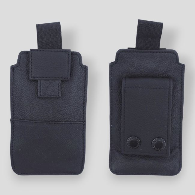 Pochette téléphone pour ceinture 13,5x9cm - Noir - Patrol Equipement