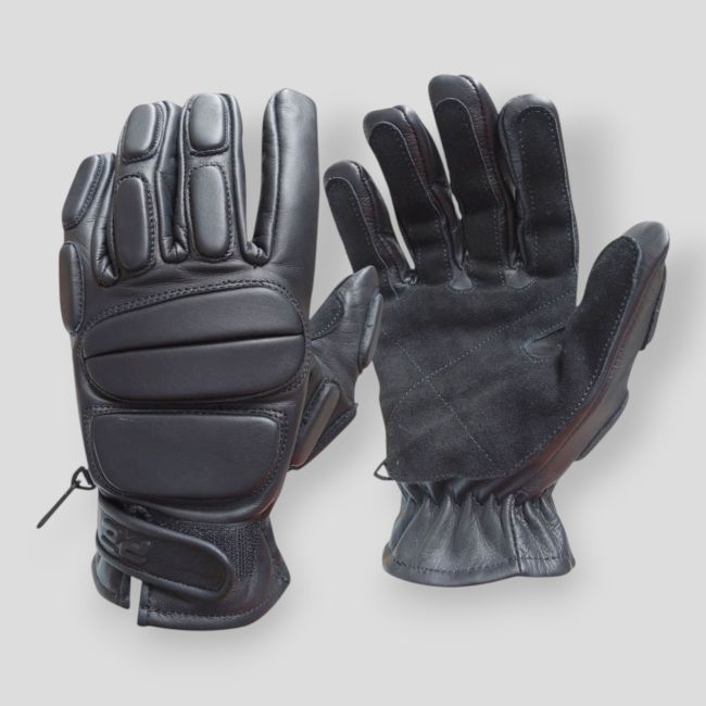 Lederhandschuhe SWAT New Design - Schwarz - Patrol Equipement