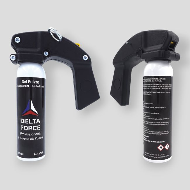 AEROSOL ANTI AGRESSION RED PEPPER 100 ML POIGNEE STD - Patrol Equipement