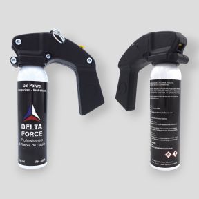 Anti-agressie aerosol Pepergel met handgreep - 100ml - Patrol Equipement