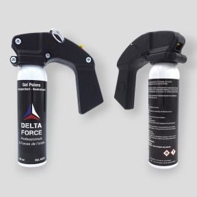 Anti-agressie aerosol Pepergel met handgreep - 100ml - Patrol Equipement