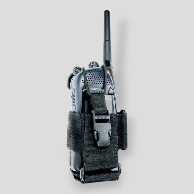 Uchwyt na radio wielowymiarowy - Czarny - Patrol Equipement