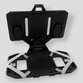 Suporte de telefone Alpha para colete tático MOLLE - Preto - Patrol Equipement