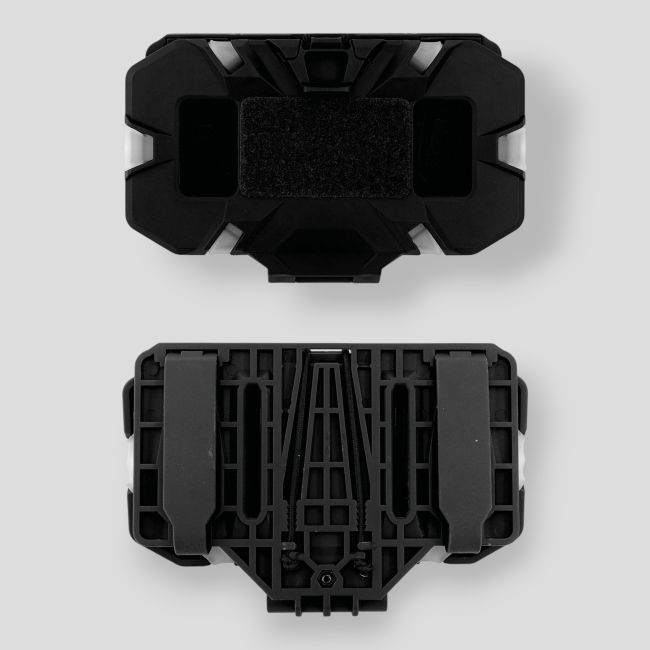 Support de téléphone Alpha pour gilet tactique Molle - Noir - Patrol Equipement