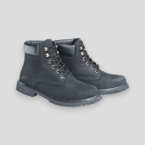 Buty skórzane Kenyon czarne - Brandit