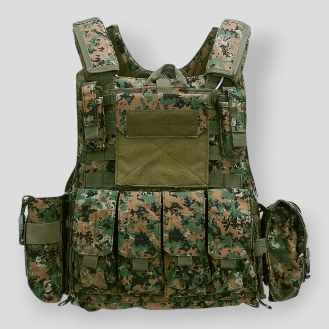 Kamizelka taktyczna Raptor - Camo Digital - 101 Inc