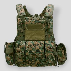 Colete tático Raptor - Camo Digital - 101 Inc