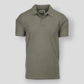 Atmungsaktives taktisches Polo - Olivgrün - 101 Inc