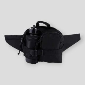 Sac banane avec bouteille - Noir - 101 Inc