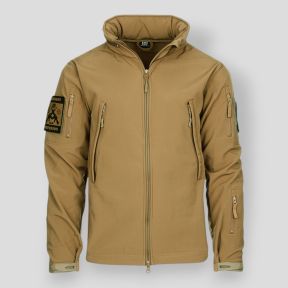 Softshell gevechtsjack - Zand - 101 Inc